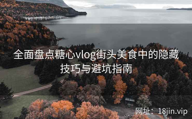 全面盘点糖心vlog街头美食中的隐藏技巧与避坑指南