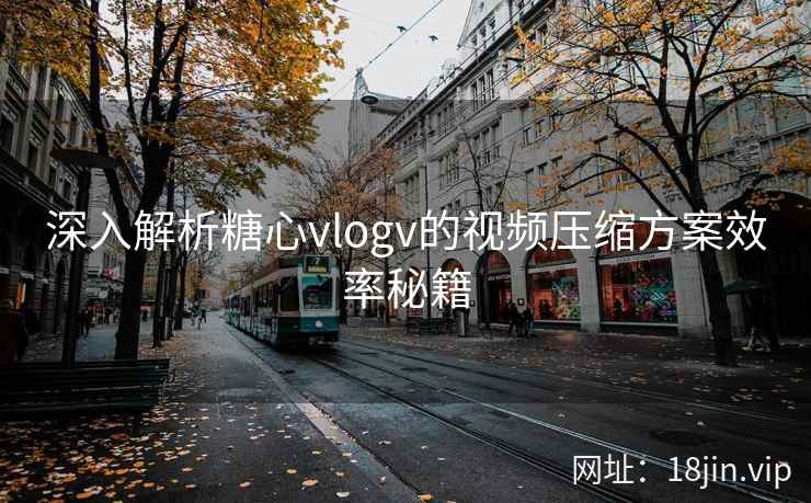深入解析糖心vlogv的视频压缩方案效率秘籍