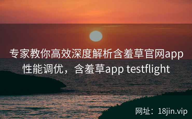 专家教你高效深度解析含羞草官网app性能调优，含羞草app testflight