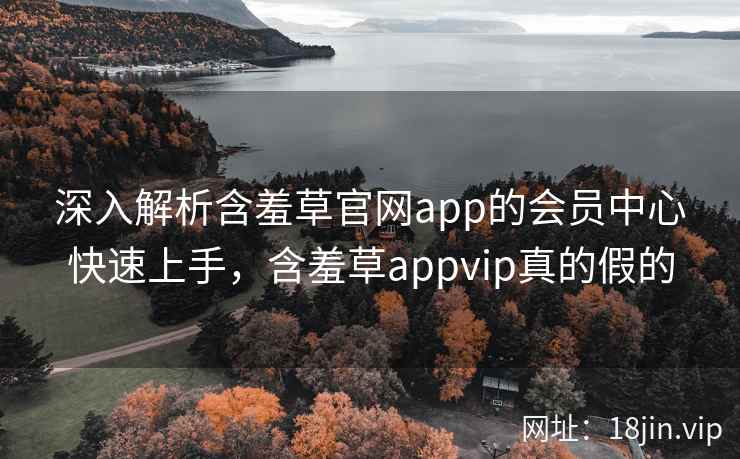 深入解析含羞草官网app的会员中心快速上手,含羞草appvip真的假的